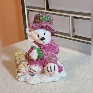 Bear figurine for sale such a cutie  collectible